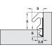 Door Seal for Gaps 5-7.5 mm Length 25 m Aquatex S20 Brown