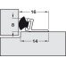 Door Seal Pile Polypropylene White