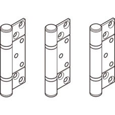 Hinge Set Inward Opening for Folding Patio Doors Slido Fold 100-U Top hung end folding system Gold finish
