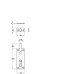 Barrel Bolt Straight or Cranked Neck Width 38 mm Stainless Steel Cranked 100 x 38 mm satin