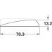 Surface Mount Long Version for K Push Tech Door Catch Engineering plastic Grey