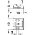 Spring Catch Quick for Screw Fixing Automatic Burnished