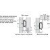 Mounting Brackets for Accuride 2132/3732/3832 Drawer Runners Carrying capacity as per runner To suit runner length 350 mm black
