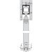 Fitting Set for Sliding Interior Doors Hawa-Junior 250/A Top hung system For 1 door