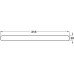 Paper Guides 25 x 318 mm Plastic Black