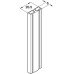 Intumescent Strip Length 1050 mm Aluminium Carrier IMP Fire and smoke seal Anodised
