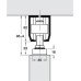 Fitting Set for Sliding Interior Doors Hawa-Junior 160/A Top hung system For 1 door