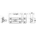 Barrel Bolt for Screw Fixing Brass Length 60 mm chrome plated
