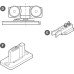 Fitting Set for Sliding Interior Doors Slido D-Line11 160C Top hung system For 1 door