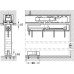 Assembly Wedge for Sliding Interior Doors Hawa-Junior Top hung system for low headroom doors Aluminium finish