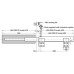 Runner with Interlock Option for Accuride KD Filing Frames Black zinc plated steel finish Format Foolscap
