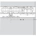 Fitting Set for Sliding Interior Doors Hawa-Junior 160/A Top hung system For 1 door