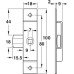 Budget Lock Rim/Mortice Steel Startec Galvanised
