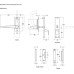 Facility Door Set Unhanded For 20-44 mm door thickness Satin anodised aluminium finish