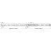 Ball Bearing Drawer Runners Full Extension Load Capacity 16-45 kg Accuride 2642 Installation length 300 mm load capacity 32 kg