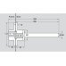 Concealed Door Closer Kit Zinc Alloy with Plated Steel Links Soss For interior doors Bright nickel plated