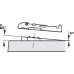 Wedge for Tiomos Cruciform Mounting Plates Wedge +5°