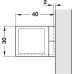 Glass Door Hinge 170° Middle Zinc alloy Polished chrome plated