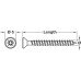 Spax® Screw Countersunk Head with PZ Cross Slot Length 12 mm thread Ø 3.0 fully threaded