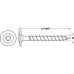 Spax® Screw Washer Head with T Star Length 160 mm Ø 6.0 fully threaded TS30
