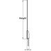 Heated Mirror Pad 230 V Rated IP44 7-80 Nominal Wattage 250 mm width x 300 mm height nominal wattage 15 W
