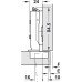 please look Without soft close screw fixing cup 45/9.5 nickel plated