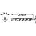 Carcase Assembly Screw Funnel Head Length 45 mm Ø 4.0 fully threaded PZ2
