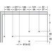 Bi-Fold Lift Up Fitting Set for 2-Piece Wooden Flaps Free Fold For cabinet height 720 mm 800/1000 mm general door width for 8.5-14.4 kg flap weight 3 connecting hinges included grey