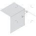 Lid Stay with Spring for Wooden Flaps Firmatop Opening angle 75° Length 250 mm chrome plated brass