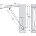 Automatic Opening Lid Stay for Wooden/Aluminium Frame Doors Length 355 mm 160N