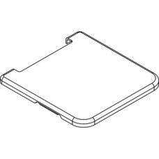Cover Cap for Tiomos Flap Hinge Steel Nickel plated