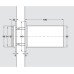 Door Closer Concealed Hydraulic with Latch Action Perko Powermatic Door weight ≤75 kg Satin chrome