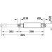 Gas Piston for Bed Weight 40-80 kg Pushing Force 400-800 N Foldaway Bed Fittings For side mounting beds Bed weight 60 kg pushing force 600 N