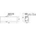 Door Closer Overhead Cast Aluminium Body Geze TS 1500 Silver