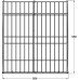 Laundry Basket Free Standing Load Capacity 12 kg Steel For cabinet width 400 mm White RAL 9003 finish