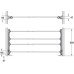 Pull Out Rack Width Adjustable Aluminium and Plastic System Plus Load capacity 7 kg Brown/brown finish