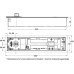 Floor Spring Mechanism and Box Power Size 3-6 TS 550 NV FP Geze Without hold open