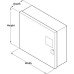 Power Supply Unit 24V DC for Electro-Magnetic Closers and Door Retainers Mild Steel Off white coated 1 Amp