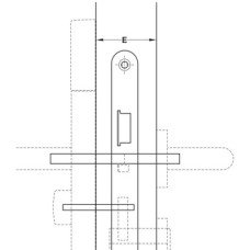 Screw Set for Dialock DT 700/DT 710 Screw set 1 35-45 mm black stainless steel