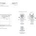 Fitting Set for Sliding Interior Doors Slido D-Line11 160C Top hung system For 1 door