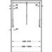 Wardrobe Lift Häfele Dresscode For internal cabinet width 600–1000 mm traffic white RAL 9016