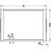 Pull Out Frame Häfele Dresscode For side panel thickness of 16 mm Width B 926 mm for cabinet width 1000 mm umber grey RAL 7022