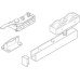 Fitting Set for Sliding Interior Doors Hawa-Junior 160/B Top hung system for low headroom doors For 1 door