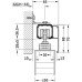 Fitting Set for Sliding Interior Doors Slido D-Line11 160P Top hung system For 1 door