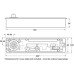 Floor Spring Geze TS 550 NV EN 3-6 Standard version: Selectable hold-open version*