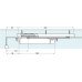 Door Closer Concealed Overhead Electromechanical Body Size 2-4 Single action E-guide Silver
