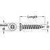 Timberfix 360 Premium Wood Screw Fully Threaded Countersunk Head Length 20 mm thread Ø 3.5 mm
