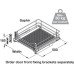 please look For cabinet width 400  mm width 362-368 mm