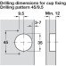 Concealed Cup Hinge 155° Full Overlay Mounting Quick Fixing Häfele Metalla 310 Without soft close