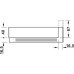 Insert for Waste Trap Cut-Out Matrix Extra SI 0720 Grey